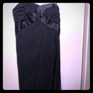 ABS black Strapless dress
